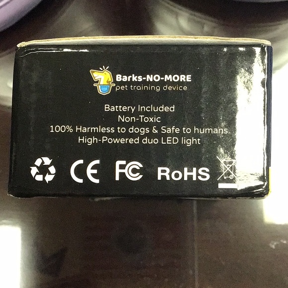 Bark no more dog training device, could receive in black or green box pa… - Picture 2 of 5